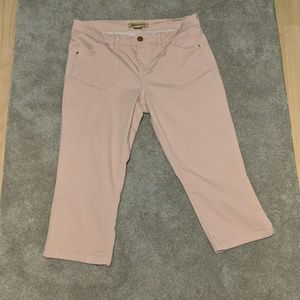 Khaki Capri's